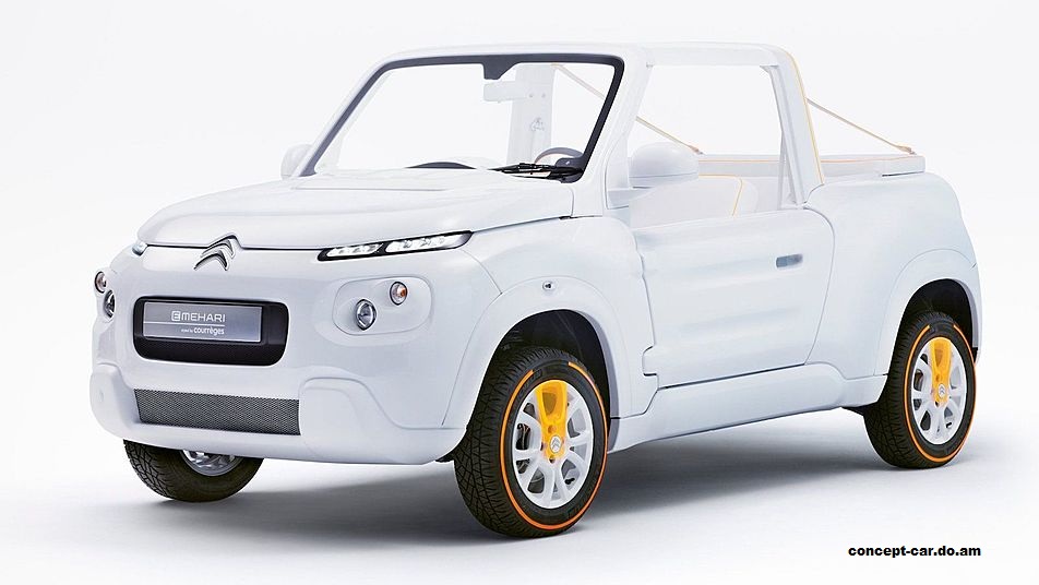 Citroen e-Mehari by Courreges Concept